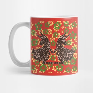 Dancing Bunnies Mug